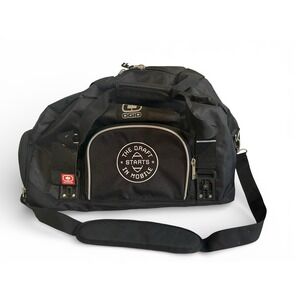 OGIO Big Dome Duffel Bag Black "The Draft Starts in Mobile" Gym Travel Bag